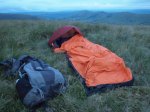 Big Agness Three Wire Bivvy in action