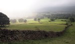 Rain fills the Vale of Edale