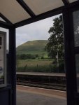 View to my bedroom from Edale Station