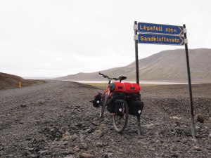 OldSkool? - Touring Iceland on a Surly Troll with 30kg of kit across four panniersa dn a drybag